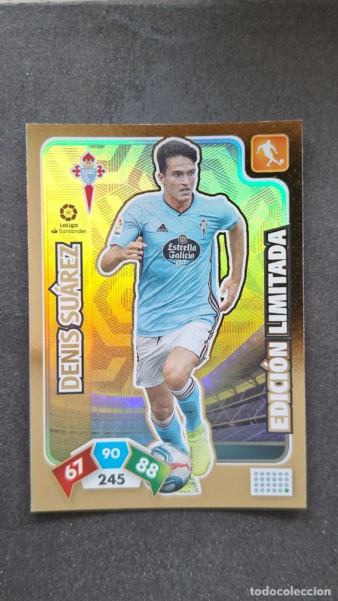 Cromos de F&uacute;tbol: L1 DENIS SUAREZ CELTA DE VIGO EDICION LIMITADA PANINI ADRENALYN XL LIGA 2019/20 19 20