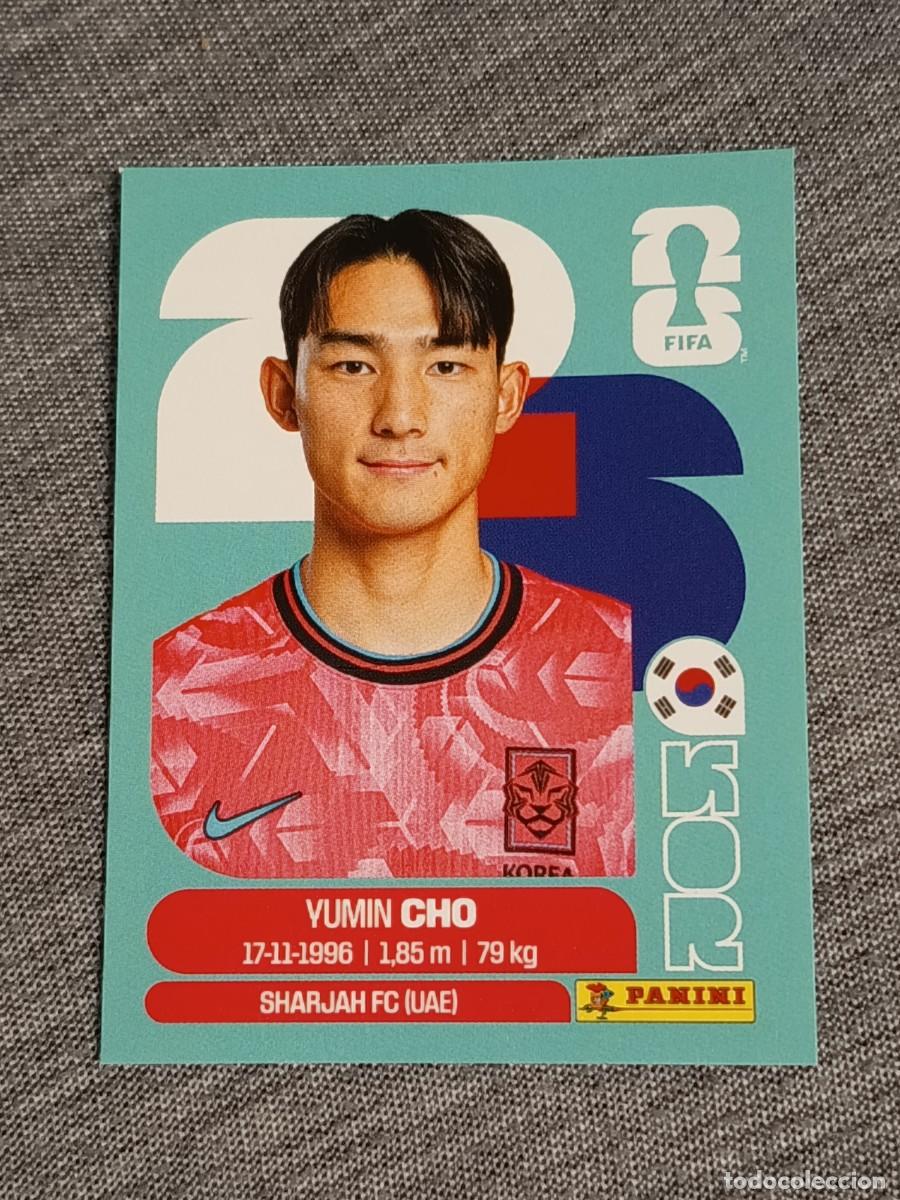 Cromos de F&uacute;tbol: CHO KOR 5 STICKER MUNDIAL 2026 PANINI FIFA WORLD CUP NUEVO