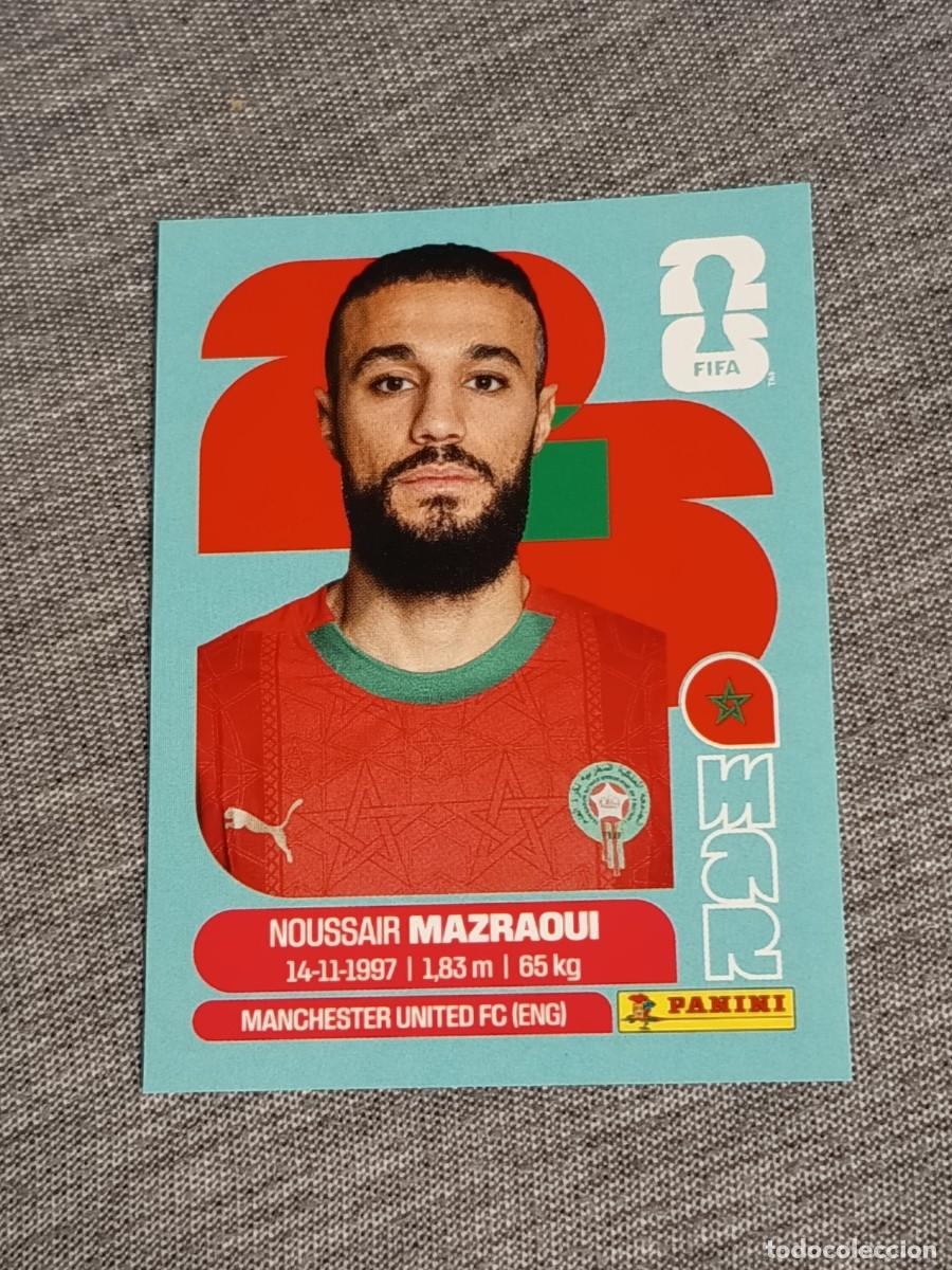 Cromos de F&uacute;tbol: MAZRAOUI MAR 5 STICKER MUNDIAL 2026 PANINI FIFA WORLD CUP NUEVO