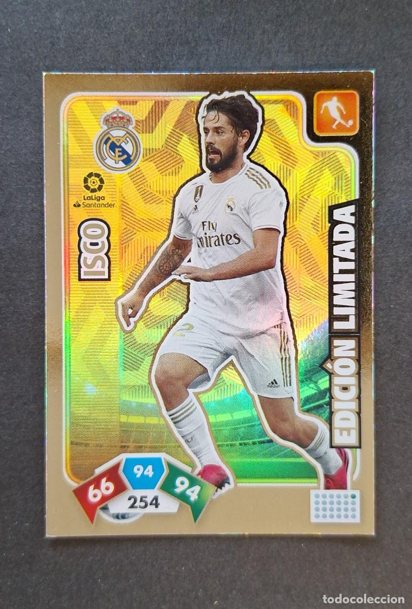 Cromos de F&uacute;tbol: L1 ISCO REAL MADRID EDICION LIMITADA PANINI ADRENALYN XL LIGA 2019/20 19 20