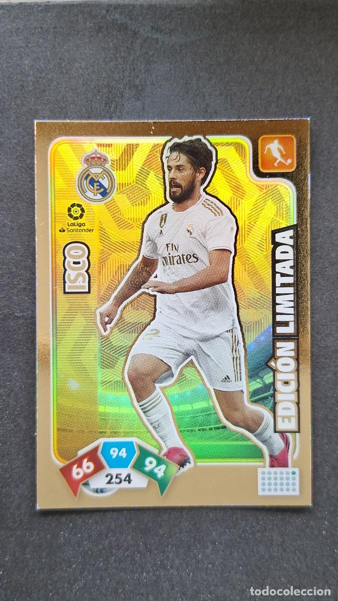 Cromos de F&uacute;tbol: L1 ISCO REAL MADRID EDICION LIMITADA PANINI ADRENALYN XL LIGA 2019/20 19 20