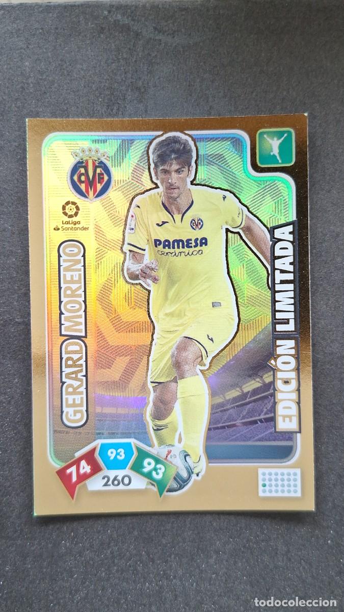 Cromos de F&uacute;tbol: L1 GERARD MORENO C. F. EDICION LIMITADA PANINI ADRENALYN XL LIGA 2019/20 19 20
