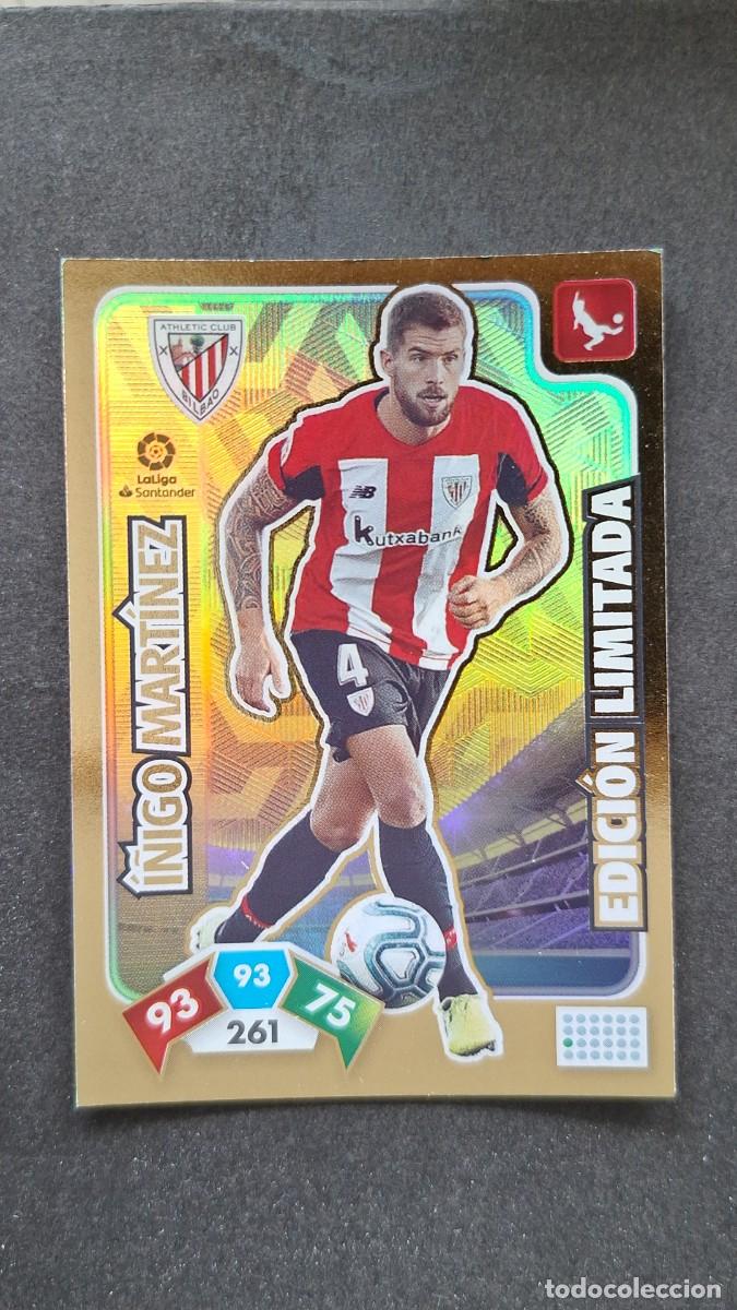 Cromos de F&uacute;tbol: L1 I&Ntilde;IGO MARTINEZ ATHLETIC CLUB DE BILBAO EDICION LIMITADA PANINI ADRENALYN XL LIGA 2019/20 19 20