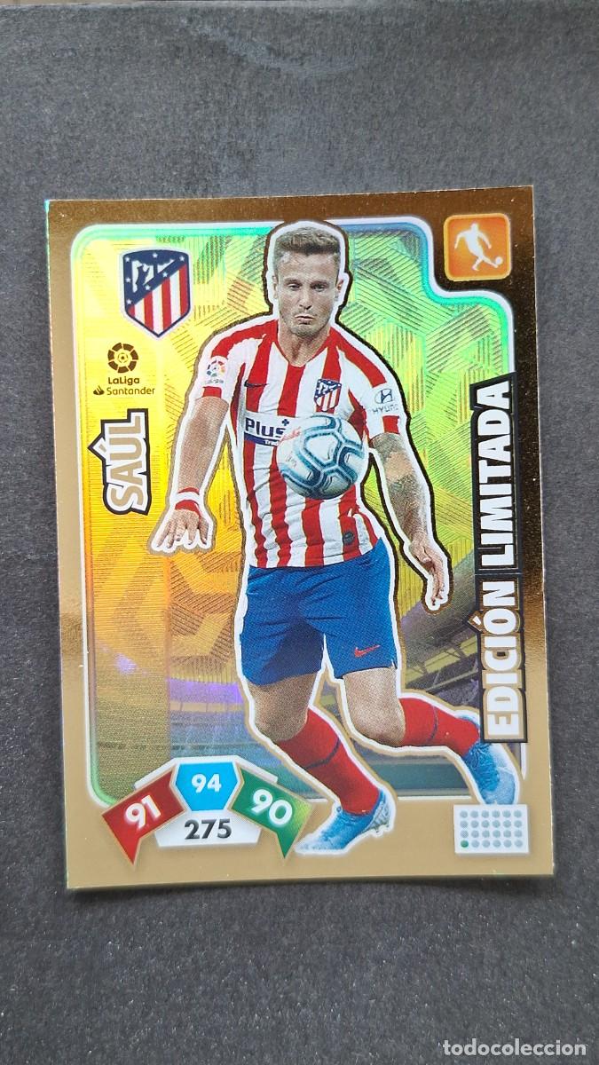 Cromos de F&uacute;tbol: L1 SAUL ATLETICO DE MADRID EDICION LIMITADA PANINI ADRENALYN XL LIGA 2019/20 19 20