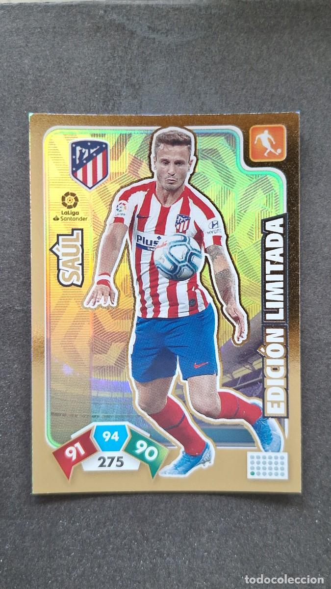 Cromos de F&uacute;tbol: L1 SAUL ATLETICO DE MADRID EDICION LIMITADA PANINI ADRENALYN XL LIGA 2019/20 19 20
