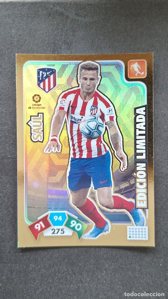 Cromos de F&uacute;tbol: L1 SAUL ATLETICO DE MADRID EDICION LIMITADA PANINI ADRENALYN XL LIGA 2019/20 19 20