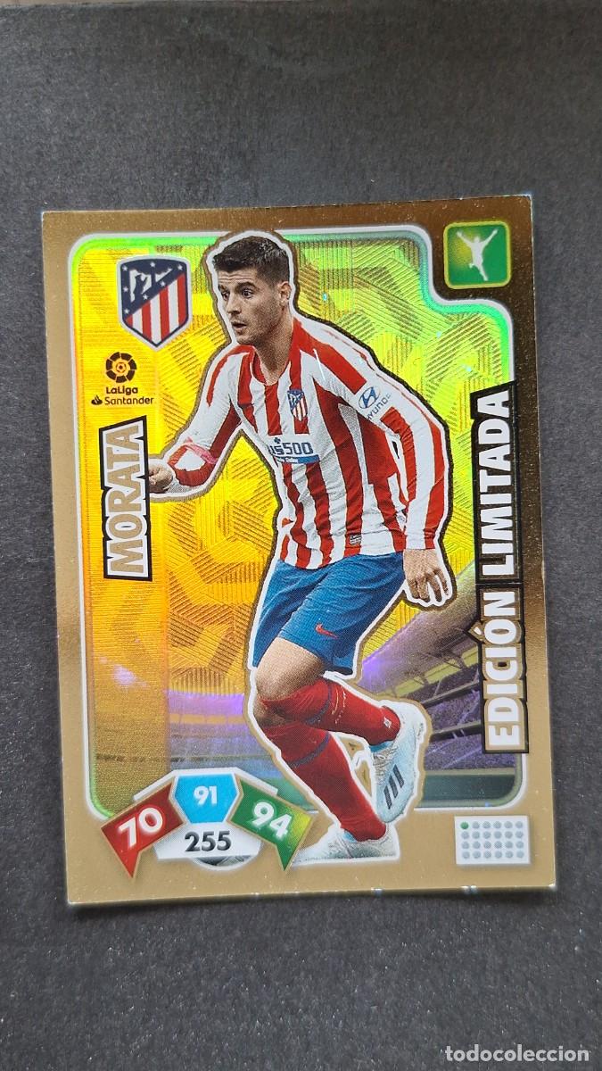 Cromos de F&uacute;tbol: L1 MORATA ATLETICO DE MADRID EDICION LIMITADA PANINI ADRENALYN XL LIGA 2019/20 19 20