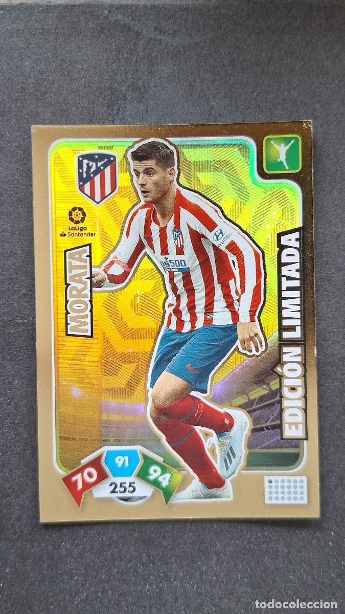 Cromos de F&uacute;tbol: L1 MORATA ATLETICO DE MADRID EDICION LIMITADA PANINI ADRENALYN XL LIGA 2019/20 19 20