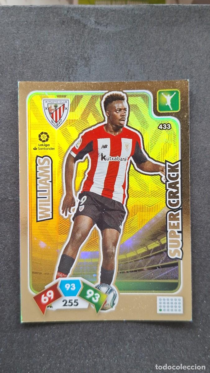 Cromos de F&uacute;tbol: L1 WILLIAMS ATHLETIC CLUB DE BILBAO 433 SUPER CRACK PANINI ADRENALYN XL LIGA 2019/20 19 20