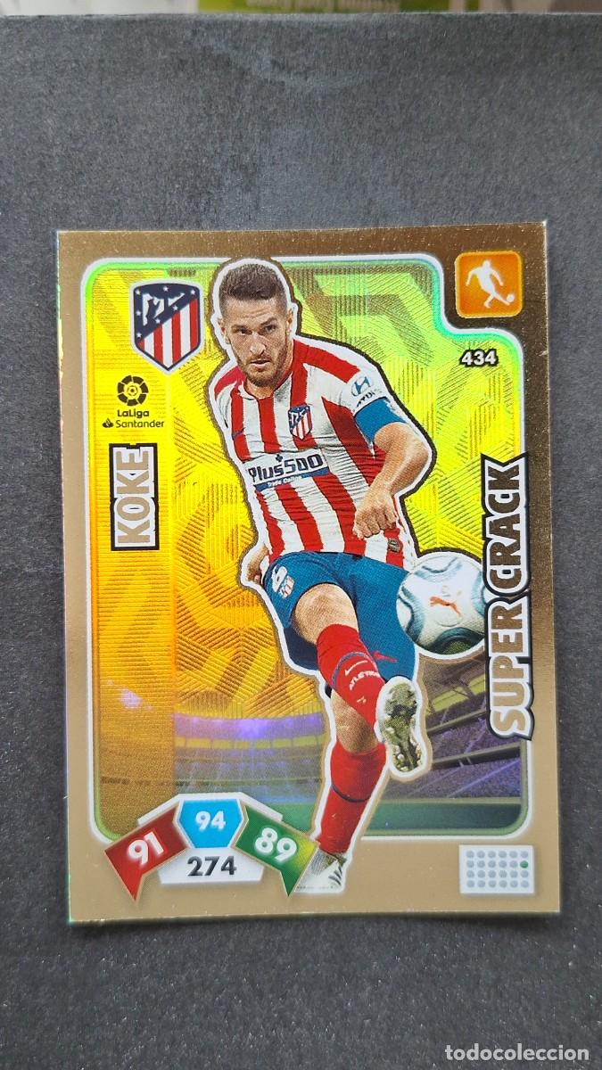 Cromos de F&uacute;tbol: L1 KOKE ATLETICO DE MADRID 434 SUPER CRACK PANINI ADRENALYN XL LIGA 2019/20 19 20