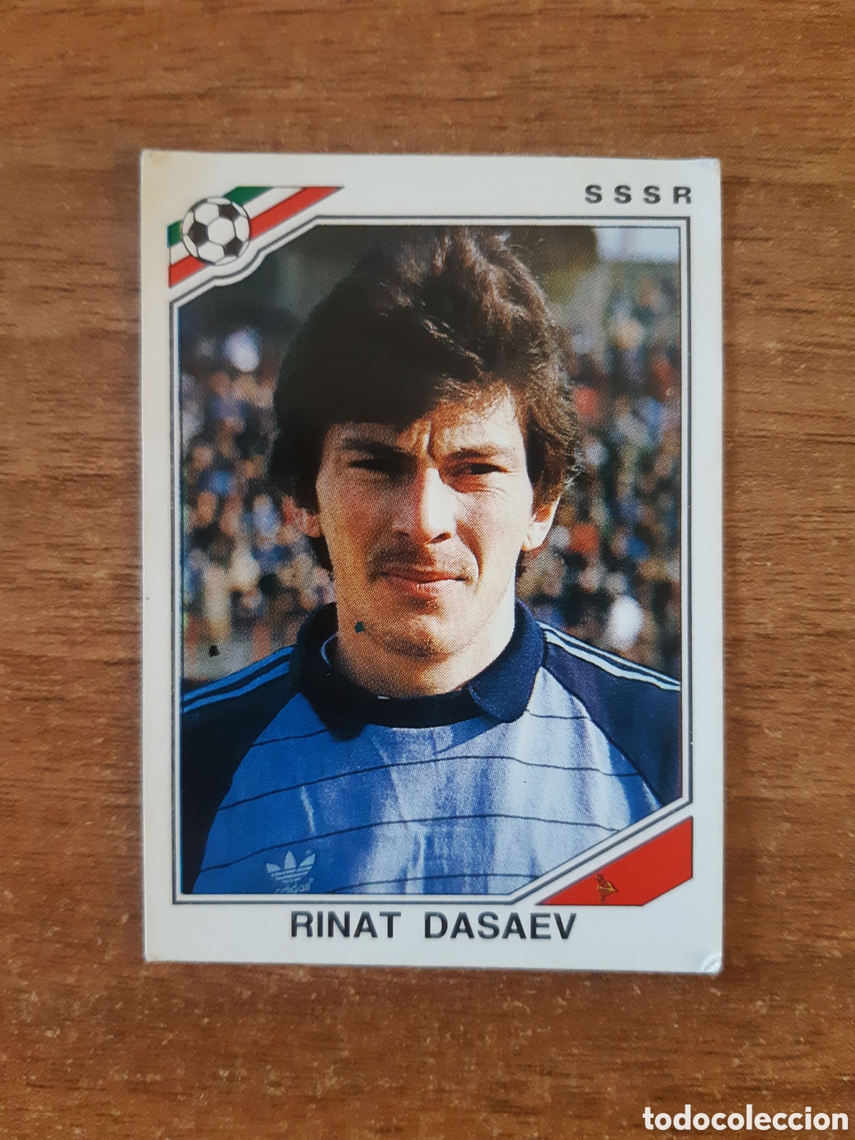 Cromos de F&uacute;tbol: N&deg;184 Rinat Dasaev (URSS) Mundial M&eacute;xico 86 PANINI. Nunca pegado