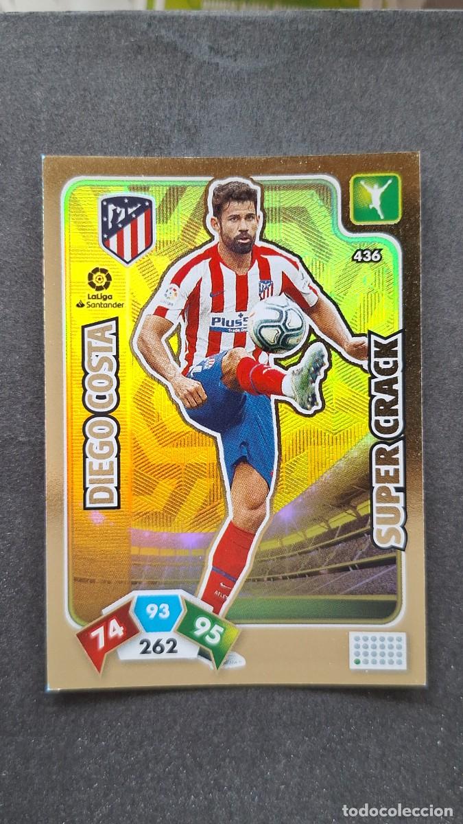 Cromos de F&uacute;tbol: L1 DIEGO COSTA ATLETICO DE MADRID 436 SUPER CRACK PANINI ADRENALYN XL LIGA 2019/20 19 20