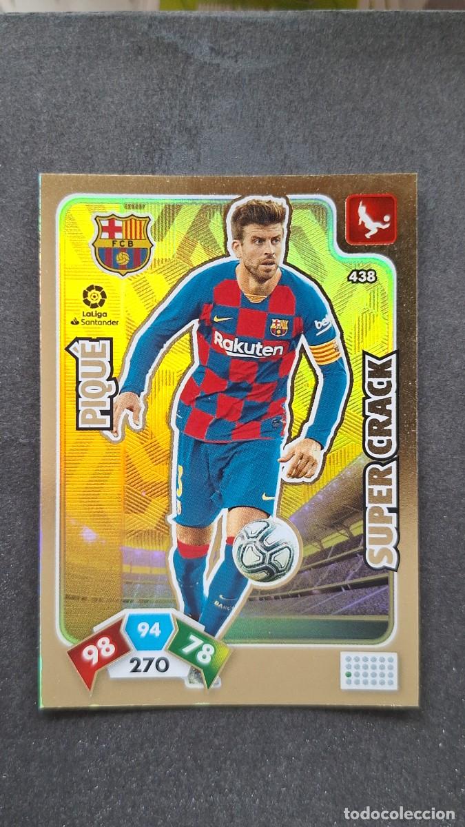 Cromos de F&uacute;tbol: L1 PIQUE F. C. BARCELONA 438 SUPER CRACK PANINI ADRENALYN XL LIGA 2019/20 19 20