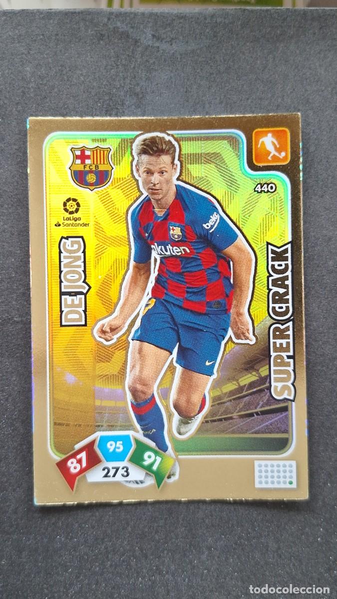 Cromos de F&uacute;tbol: L1 DE JONG F. C. BARCELONA 440 SUPER CRACK PANINI ADRENALYN XL LIGA 2019/20 19 20
