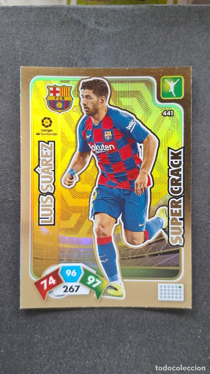 Cromos de F&uacute;tbol: L1 LUIS SUAREZ F. C. BARCELONA 441 SUPER CRACK PANINI ADRENALYN XL LIGA 2019/20 19 20