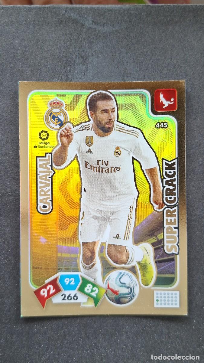 Cromos de F&uacute;tbol: L1 CARVAJAL REAL MADRID 445 SUPER CRACK PANINI ADRENALYN XL LIGA 2019/20 19 20