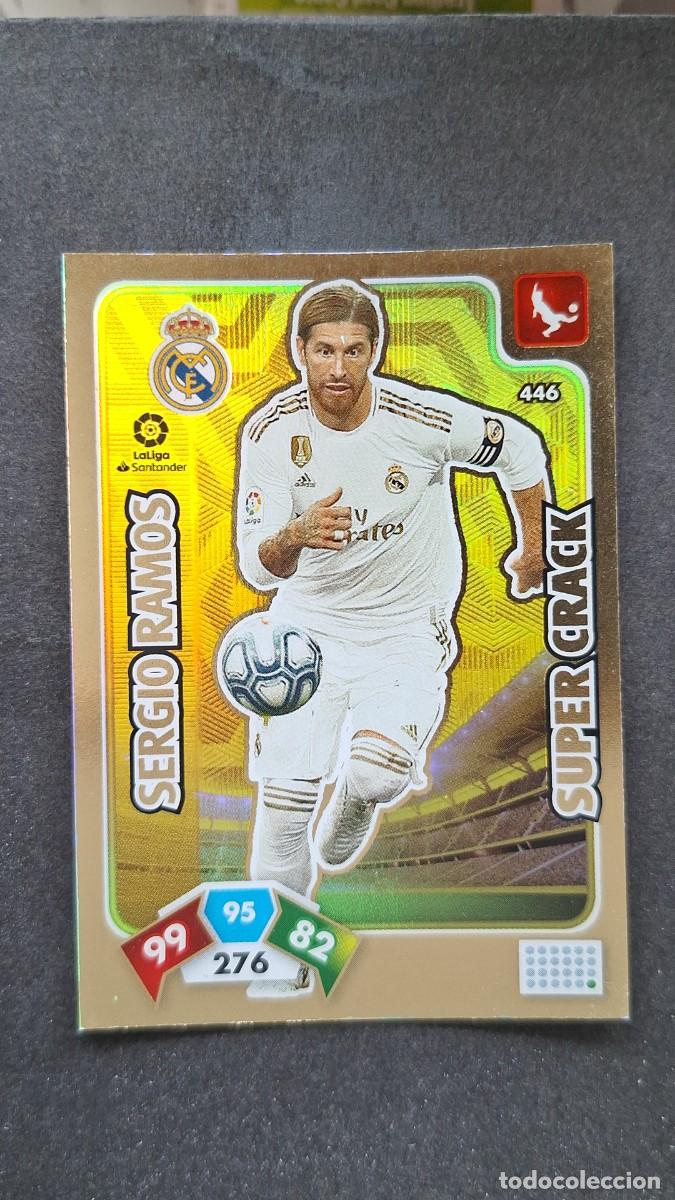 Cromos de F&uacute;tbol: L1 SERGIO RAMOS REAL MADRID 446 SUPER CRACK PANINI ADRENALYN XL LIGA 2019/20 19 20