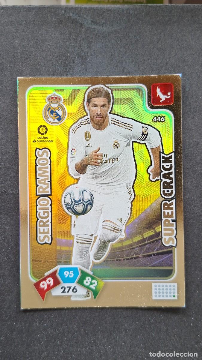 Cromos de F&uacute;tbol: L1 SERGIO RAMOS REAL MADRID 446 SUPER CRACK PANINI ADRENALYN XL LIGA 2019/20 19 20