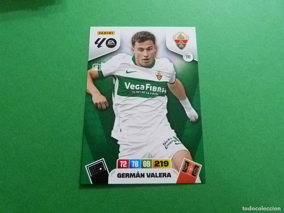 Cromos de F&uacute;tbol: TRADING CARD FUTBOL VALERA ELCHE C.F. N&ordm; 118 LIGA ADRENALYN XL 2025-2026/25-26 PANINI