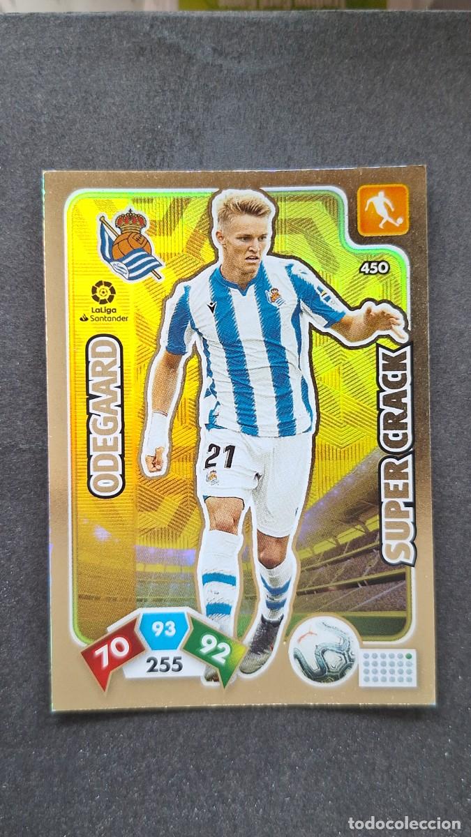 Cromos de F&uacute;tbol: L1 ODEGAARD REAL SOCIEDAD 450 SUPER CRACK PANINI ADRENALYN XL LIGA 2019/20 19 20
