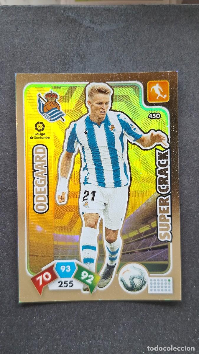 Cromos de F&uacute;tbol: L1 ODEGAARD REAL SOCIEDAD 450 SUPER CRACK PANINI ADRENALYN XL LIGA 2019/20 19 20