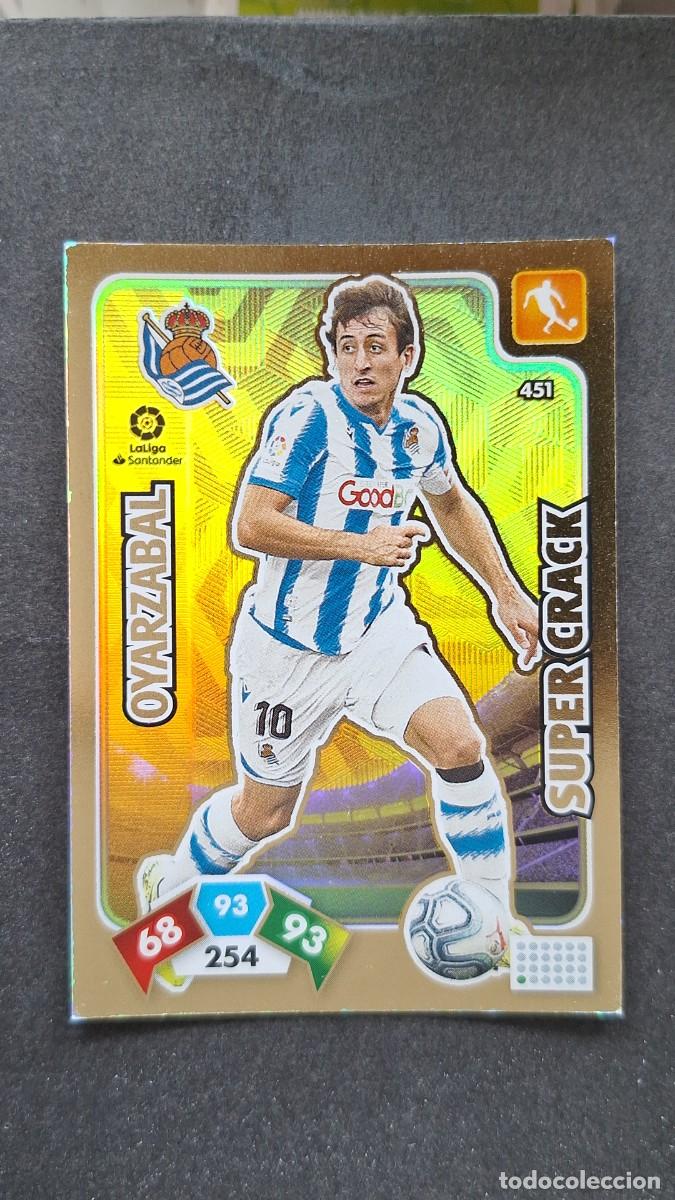 Cromos de F&uacute;tbol: L1 OYARZABAL REAL SOCIEDAD 451 SUPER CRACK PANINI ADRENALYN XL LIGA 2019/20 19 20