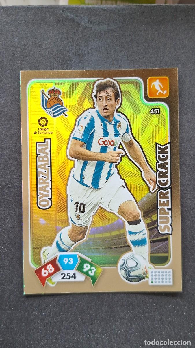 Cromos de F&uacute;tbol: L1 OYARZABAL REAL SOCIEDAD 451 SUPER CRACK PANINI ADRENALYN XL LIGA 2019/20 19 20