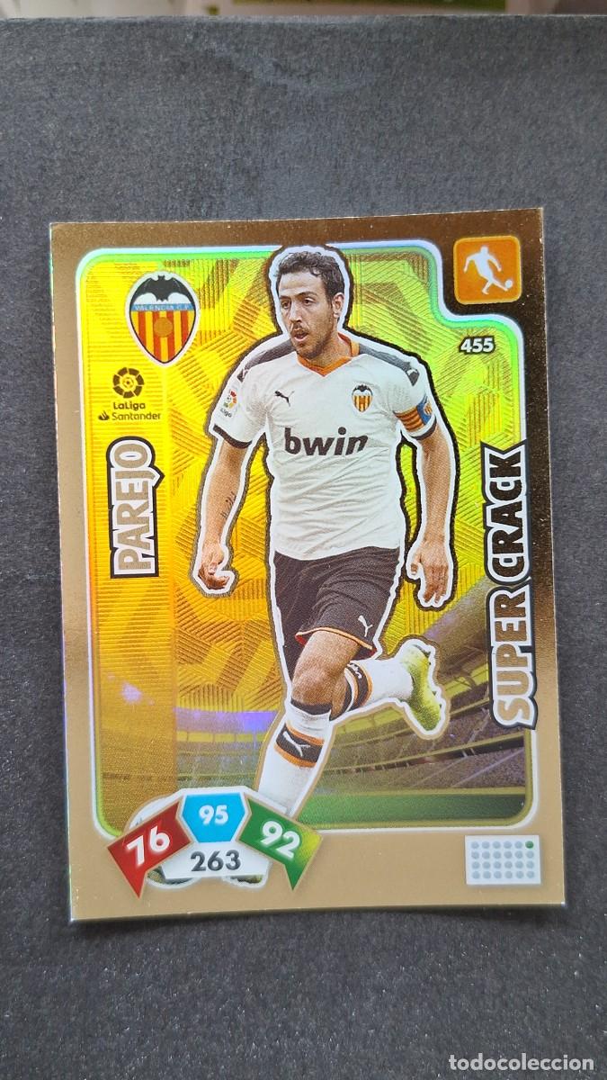 Cromos de F&uacute;tbol: L1 PAREJO VALENCIA C. F. 455 SUPER CRACK PANINI ADRENALYN XL LIGA 2019/20 19 20