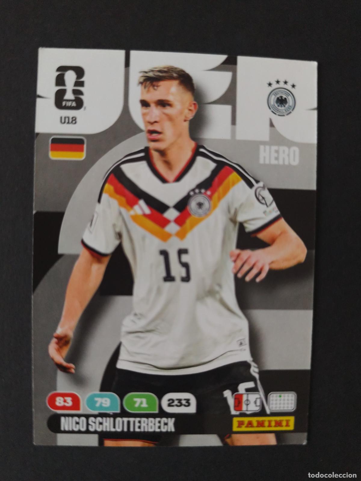 Cromos de F&uacute;tbol: U18 NICO SCHLOTTERBECK ACTUALIZACI&Oacute;N UPDATE ALEMANIA ADRENALYN MUNDIAL FIFA WORLD CUP 2026 PANINI