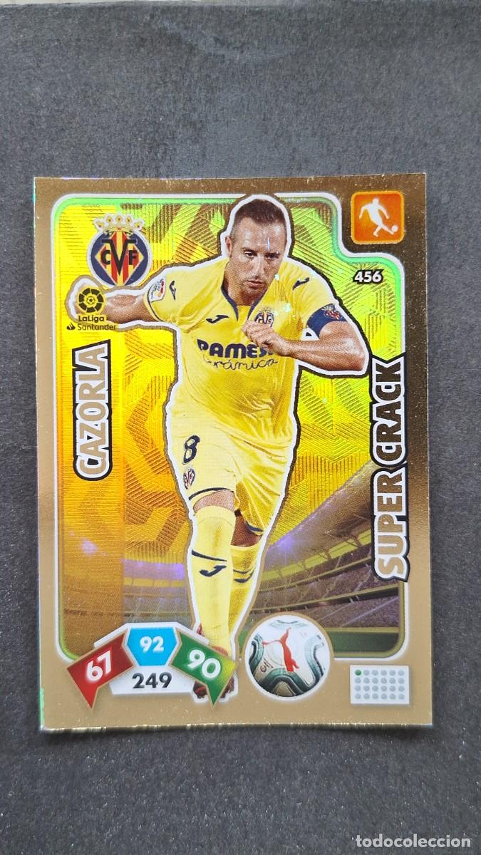 Cromos de F&uacute;tbol: L1 CAZORLA VILLARREAL C. F. 456 SUPER CRACK PANINI ADRENALYN XL LIGA 2019/20 19 20