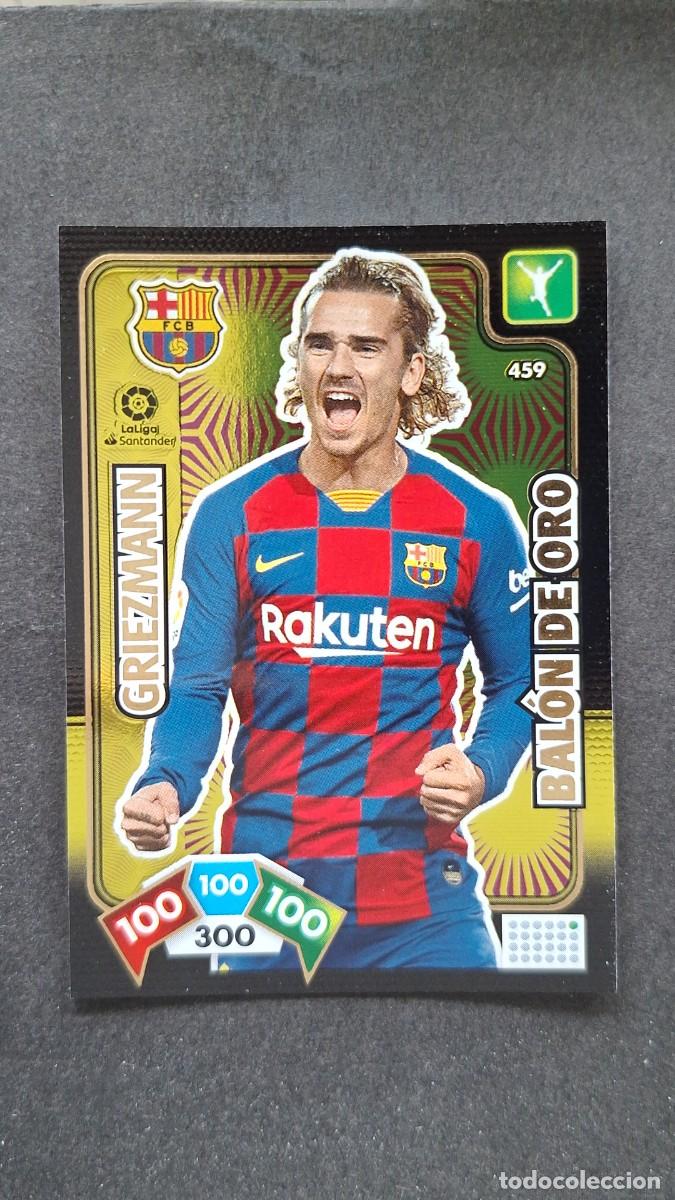 Cromos de F&uacute;tbol: L1 GRIEZMANN F. C. BARCELONA 459 BALON DE ORO PANINI ADRENALYN XL LIGA 2019/20 19 20