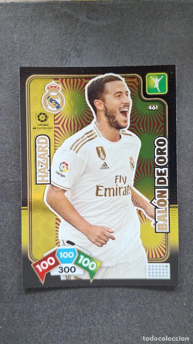 Cromos de F&uacute;tbol: L1 HAZARD REAL MADRID 461 BALON DE ORO PANINI ADRENALYN XL LIGA 2019/20 19 20