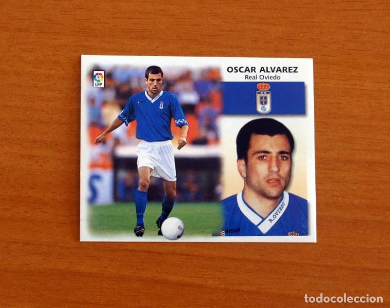Cromos de F&uacute;tbol: Real Oviedo - Oscar &Aacute;lvarez - COLOCA - Ediciones Este Liga 1999-2000, 99-00 - Nunca pegado
