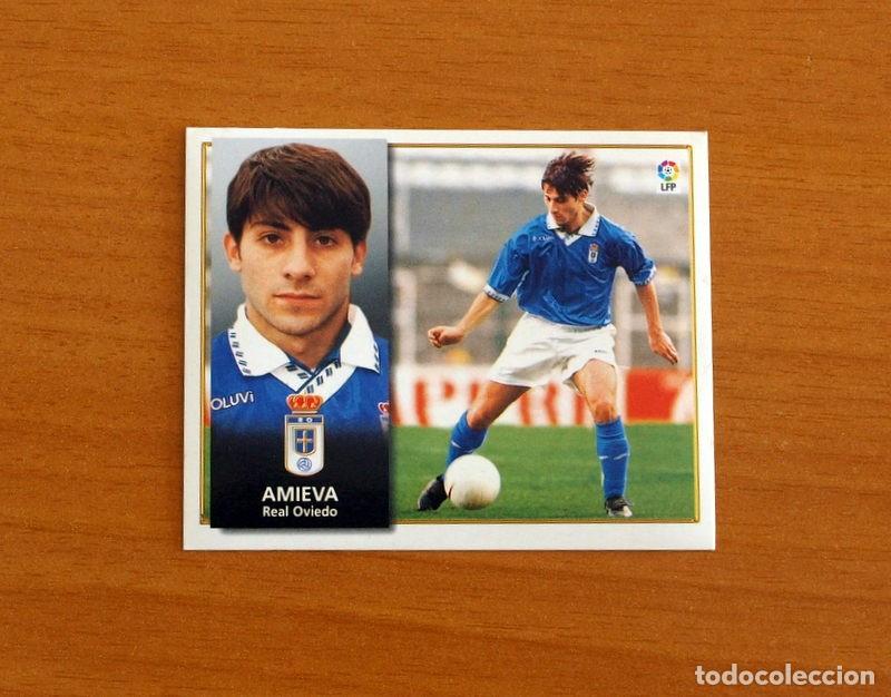 Fu&szlig;ball-Sticker: Real Oviedo - Amieva - Ediciones Este Liga 1998-1999, 98-99 - Nunca Pegado