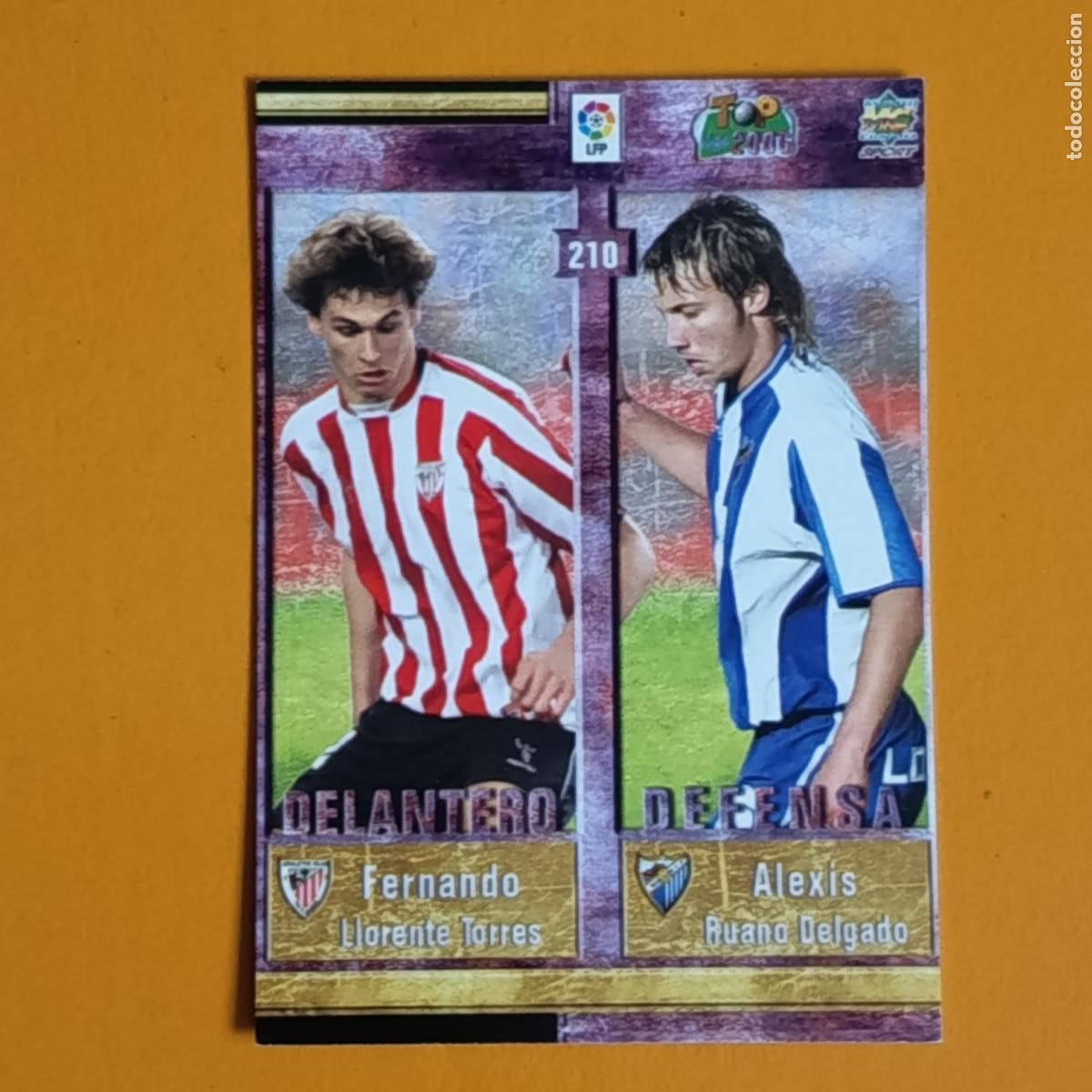 Cromos de F&uacute;tbol: 210 VALERA/&Oacute;SCAR/LLORENTE/ALEXIS. TOP 2006 MUNDICROMO