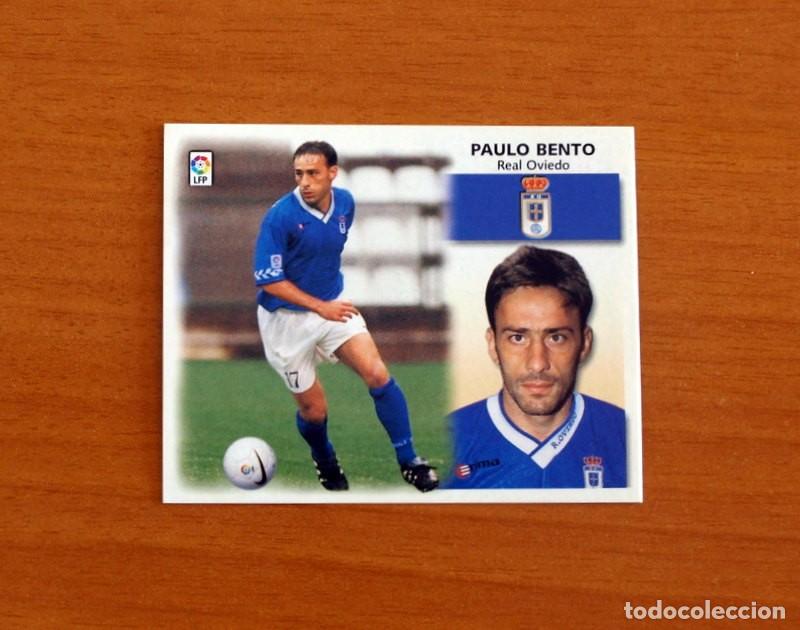 Cromos de F&uacute;tbol: Real Oviedo - Paulo Bento - Ediciones Este Liga 1999-2000, 99-00 - Nunca pegado