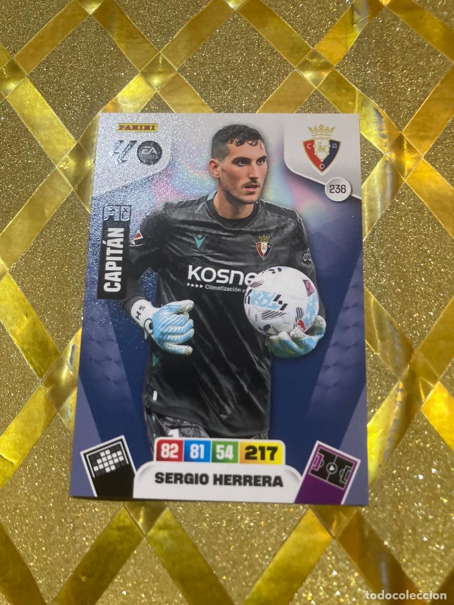 Cromos de F&uacute;tbol: CROMO DE FUTBOL NUMERO 236 SERGIO HERRERA OSASUNA ADRENALYN XL 2025 2026 PANINI !