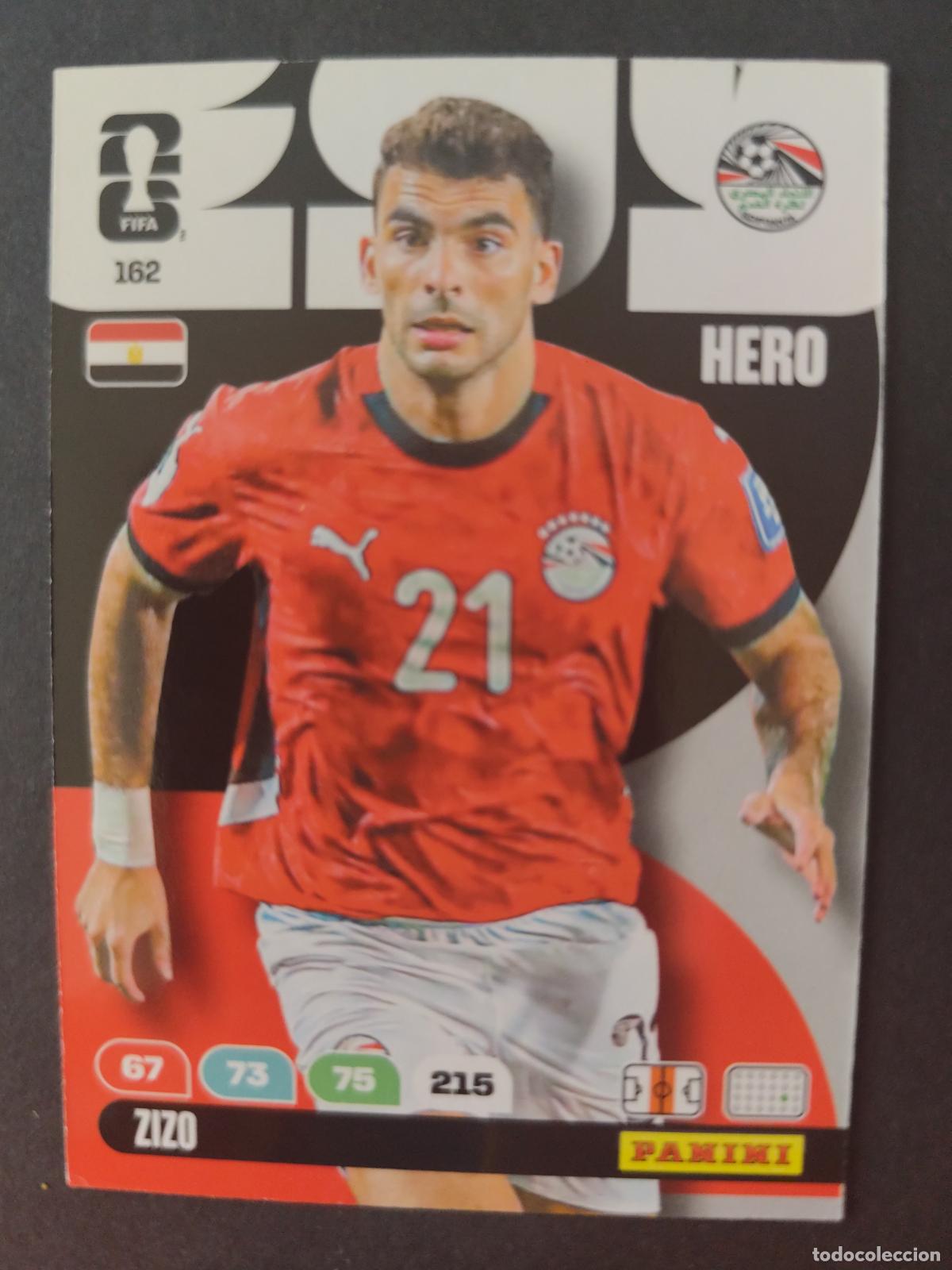 Cromos de F&uacute;tbol: 162 ZIZO EGIPTO ADRENALYN MUNDIAL FIFA WORLD CUP 2026 PANINI