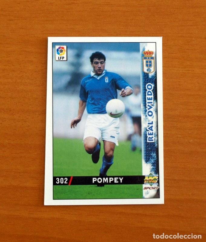 Cromos de F&uacute;tbol: Real Oviedo - N&ordm; 302 Pompey - Baja - Mundicromo Las Fichas de la Liga 1998-1999-98-99