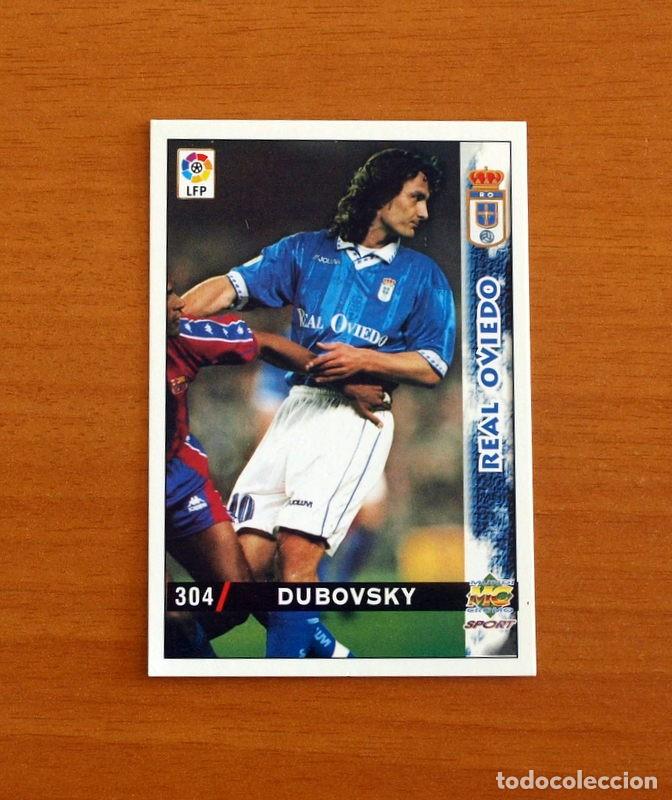 Cromos de F&uacute;tbol: Real Oviedo - N&ordm; 304 Dubovsky - Mundicromo Las Fichas de la Liga 1998-1999-98-99
