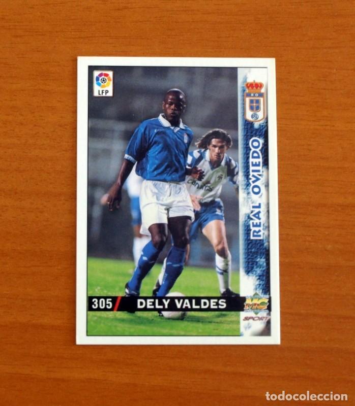 Cromos de F&uacute;tbol: Real Oviedo - N&ordm; 305 Dely Valdes - Mundicromo Las Fichas de la Liga 1998-1999-98-99