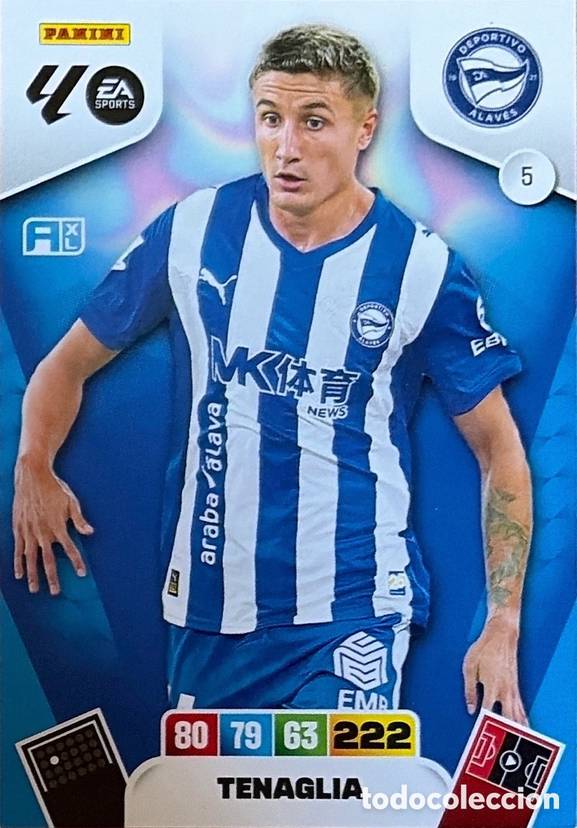 Cromos de F&uacute;tbol: 5- Tenaglia (ALAVES) ADRENALYN XL LIGA 2025/26 (PANINI)