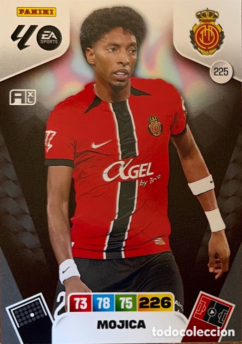 Fu&szlig;ball-Sticker: 225.- MOJICA (MALLORCA) ADRENALYN XL LIGA 2025/26 (PANINI)