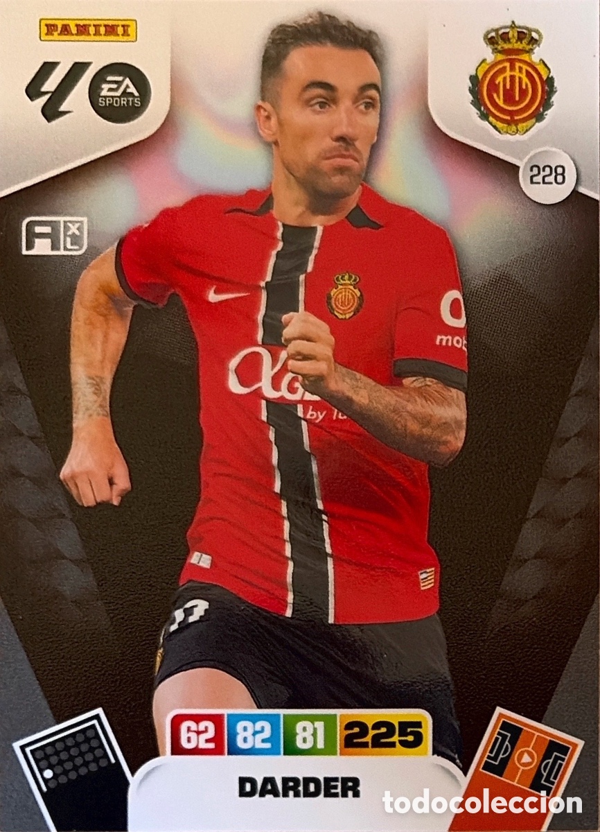 Fu&szlig;ball-Sticker: 228.- DARDER (MALLORCA) ADRENALYN XL LIGA 2025/26 (PANINI)
