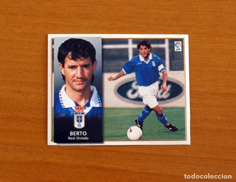 Fu&szlig;ball-Sticker: Real Oviedo - Berto - Ediciones Este Liga 1998-1999, 98-99 - Nunca Pegado