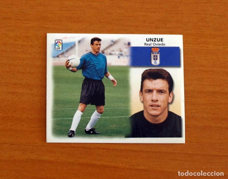 Fu&szlig;ball-Sticker: Real Oviedo - Unzue - Fichaje n&ordm; 19 - Ediciones Este Liga 1999-2000, 99-00 - Nunca Pegado