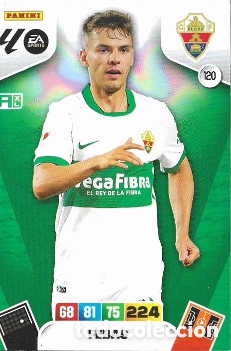 Fu&szlig;ball-Sticker: 120.- FEBAS (ELCHE) ADRENALYN XL LIGA 2025/26 (PANINI)