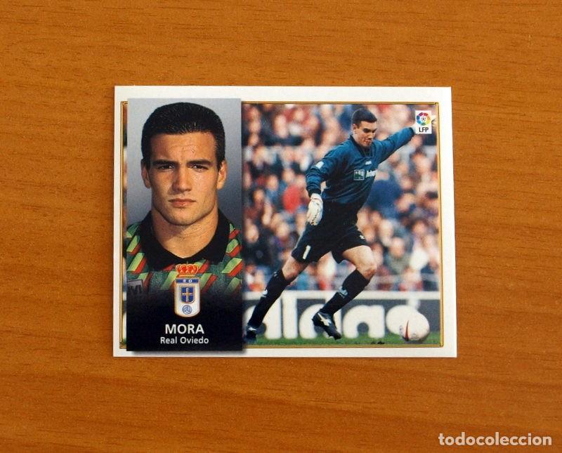 Cromos de Futebol: Real Oviedo - Mora - Ediciones Este Liga 1998-1999, 98-99 - Nunca Pegado