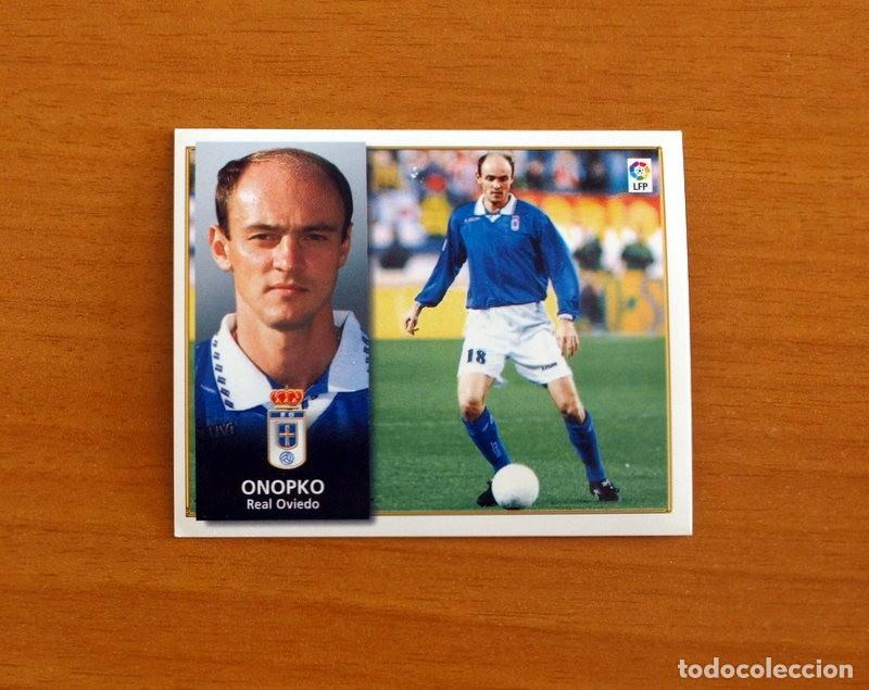 Football Stickers: Real Oviedo - Onopko - Ediciones Este Liga 1998-1999, 98-99 - Nunca Pegado