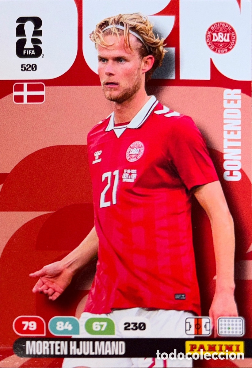 Cromos de F&uacute;tbol: 520.- HJULMAND (DINAMARCA) ADRENALYN XL MUNDIAL 2026 (PANINI)